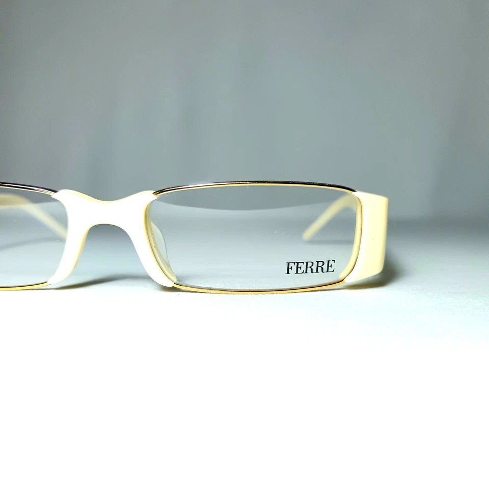 Óculos, armações, Gianfranco Ferre, quadrado, oval, Novo Estoque Antigo, ultra vintage - Imagem 3 de 4