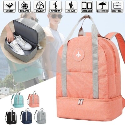 backpack with wet compartment
