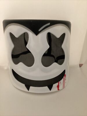 DJ Marshmello Vampire Mask Helmet Party Music Festival Halloween