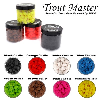 Spro Trout Master Marshmallow Bits | Hakenköder starker Aroma für Forellenangeln