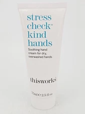 ThisWorks Stress Check Kind Hands Hand Cream Vitamin E Shea Butter 2.5 oz