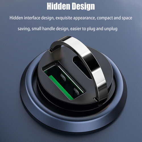 1PC 100W Mini Car Charger Fast Charging For IPhone QC3.0 Mini PD USB Type C - 第 1/15 張圖片