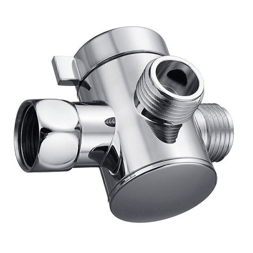 3-Wege Dusche Kopf Umsteller-Umstellventil Umschaltventil T-adapter G1/2 D5S6 - Bild 8 von 9