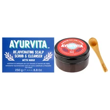 3 Pack Maka Rejuvenating Scalp Scrub and Cleanser by AyurVita for Unisex - 6.7 o