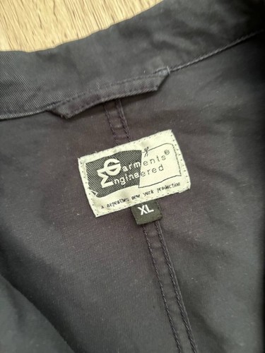 Engineered Garments Bedford Jacket XL Dark Navy Cotton Linen Blend Made in USA - Picture 3 of 24