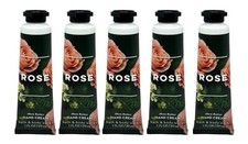 5 Bath  Body Works Rose Shea Butter Hand Cream 1 FL OZ New