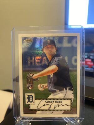 2021 Topps #TC52-7 Casey Mize 1952 Redux Chrome Rookie | eBay