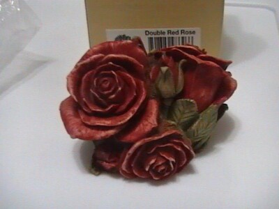 Harmony Kingdom Double Red Rose Limited Edition Lord Byron's Harmony Garden