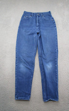 Vintage 90's Lee Women's High Rise Mom Blue Denim Jeans Size 8 Med USA Made