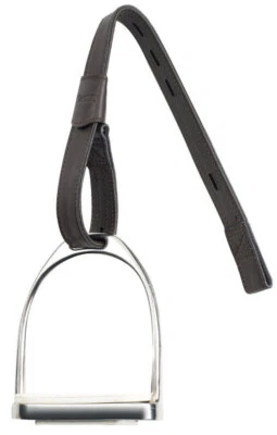 Wintec Webbers Steigbügel wetterfest Kunstleder schwarz/braun 45-80