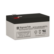 Ritar RT12-1.3 12 Volt 1.2 Amp Hour Battery Replacement 