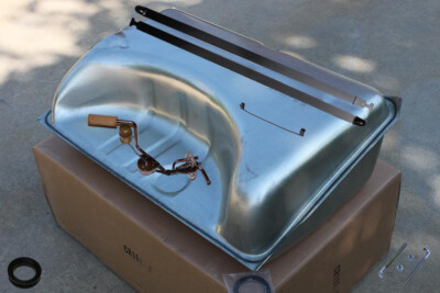 71-76 Duster Valiant Dart Scamp Fuel Gas Tank Kit 3/8'' Sender CR11E Tin Plated