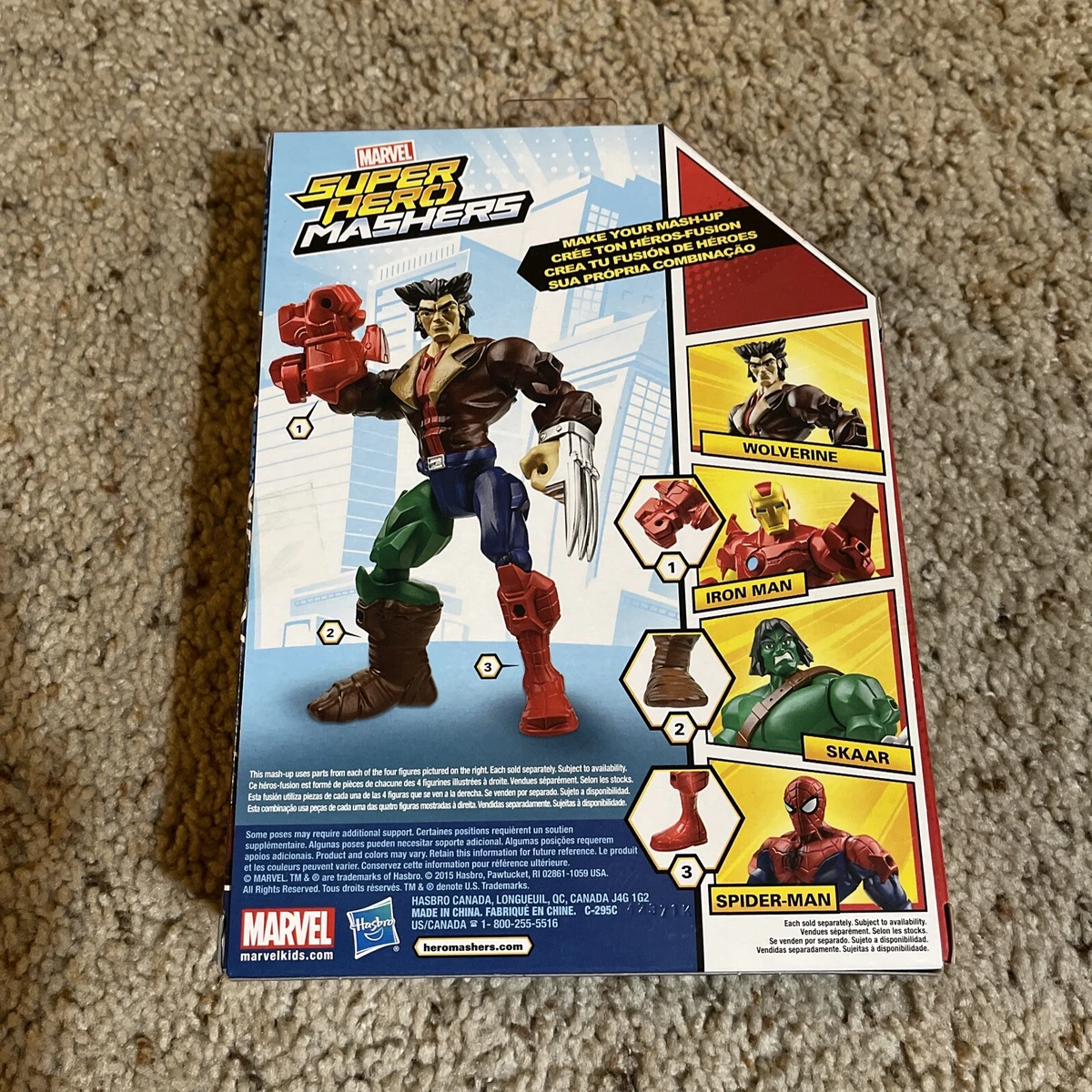 Marvel super hero mashers wolverine deals