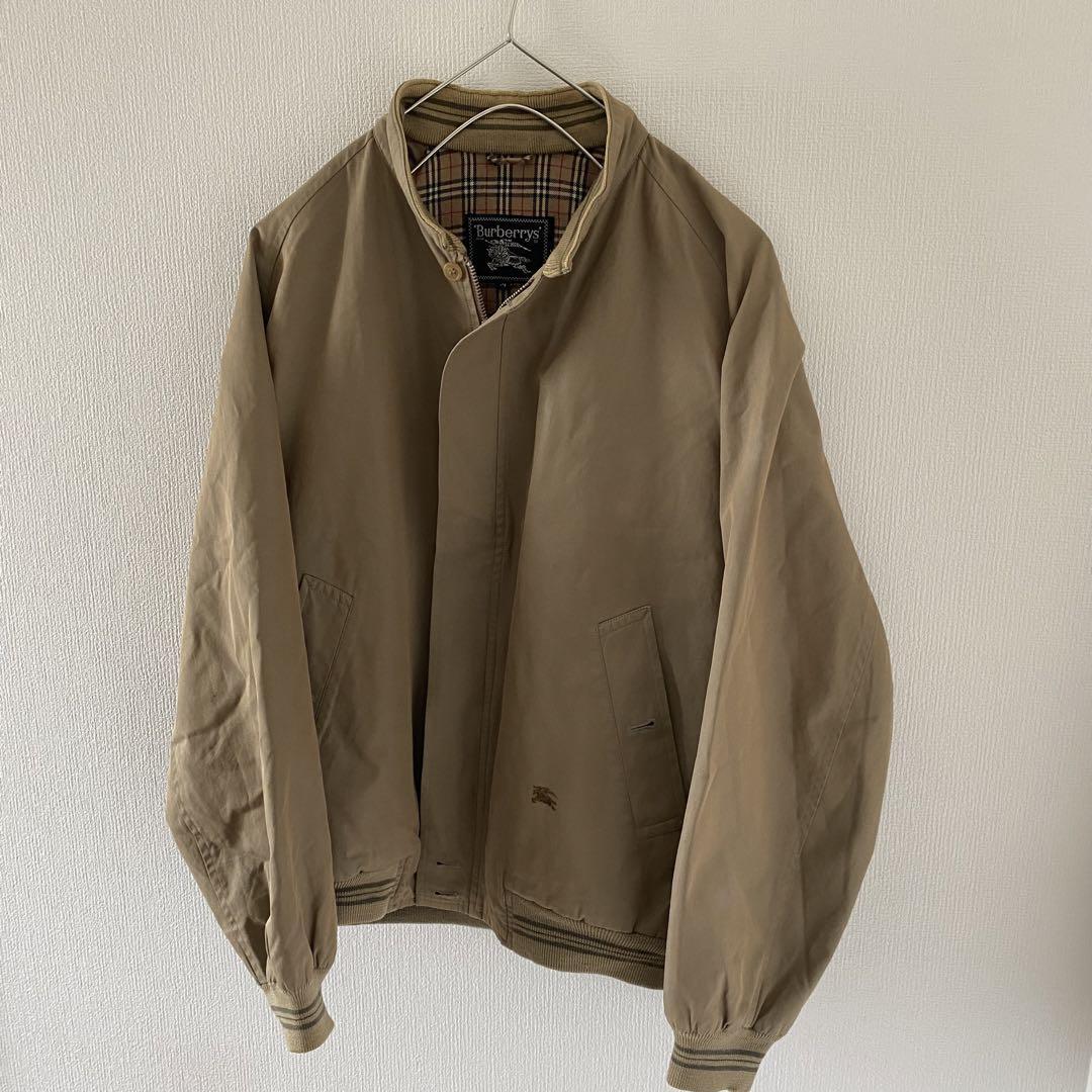 BURBERRY アウター Burberry's Swing Top Nova Check Jacket Men's Beige Size L