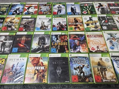 Xbox 360 Spielesammlung / 44 Spiele /( FSK18)! guter Zustand!