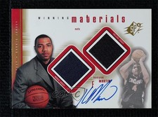 2000-01 SPx Winning Materials Auto Kenyon Martin #KMA1 Auto 1p04