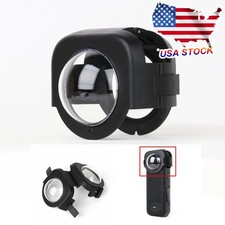 For Insta360 X4 Sports Camera Snap-on Lens Guard Anti-Dust Lens Protective Cover