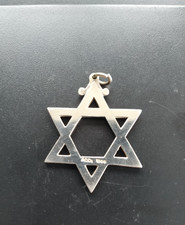 Sterling Silber Davidstern Anhänger 5,41 g