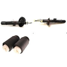 2x MAXGEAR STOßDÄMPFER+PROTECTION KIT VORDERACHSE für PEUGEOT 206 (2A/C) SW/CC/+