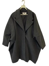Maison Martin Margiela MM6 Women’s Oversized Wool Coat Made in Italy Size XL#108