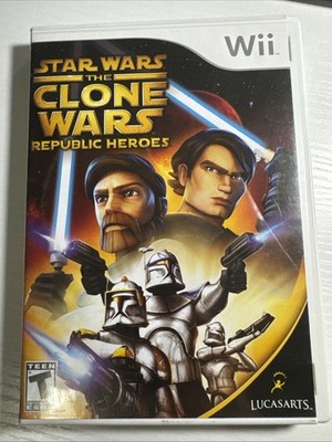 Star Wars: The Clone Wars Republic Heroes (Nintendo Wii, 2009)