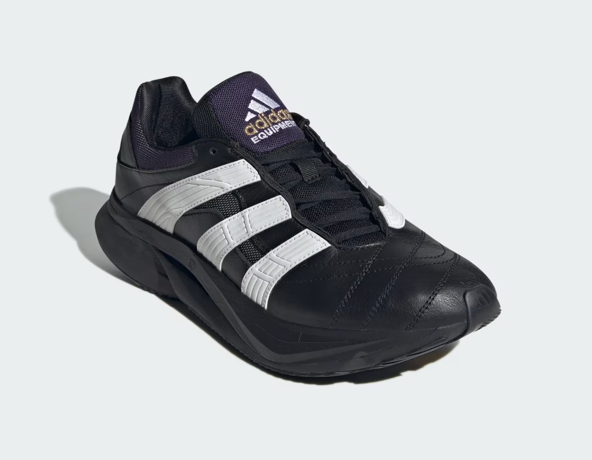 Adidas Equipment Predator Run Black White Aurora Takumi Prime