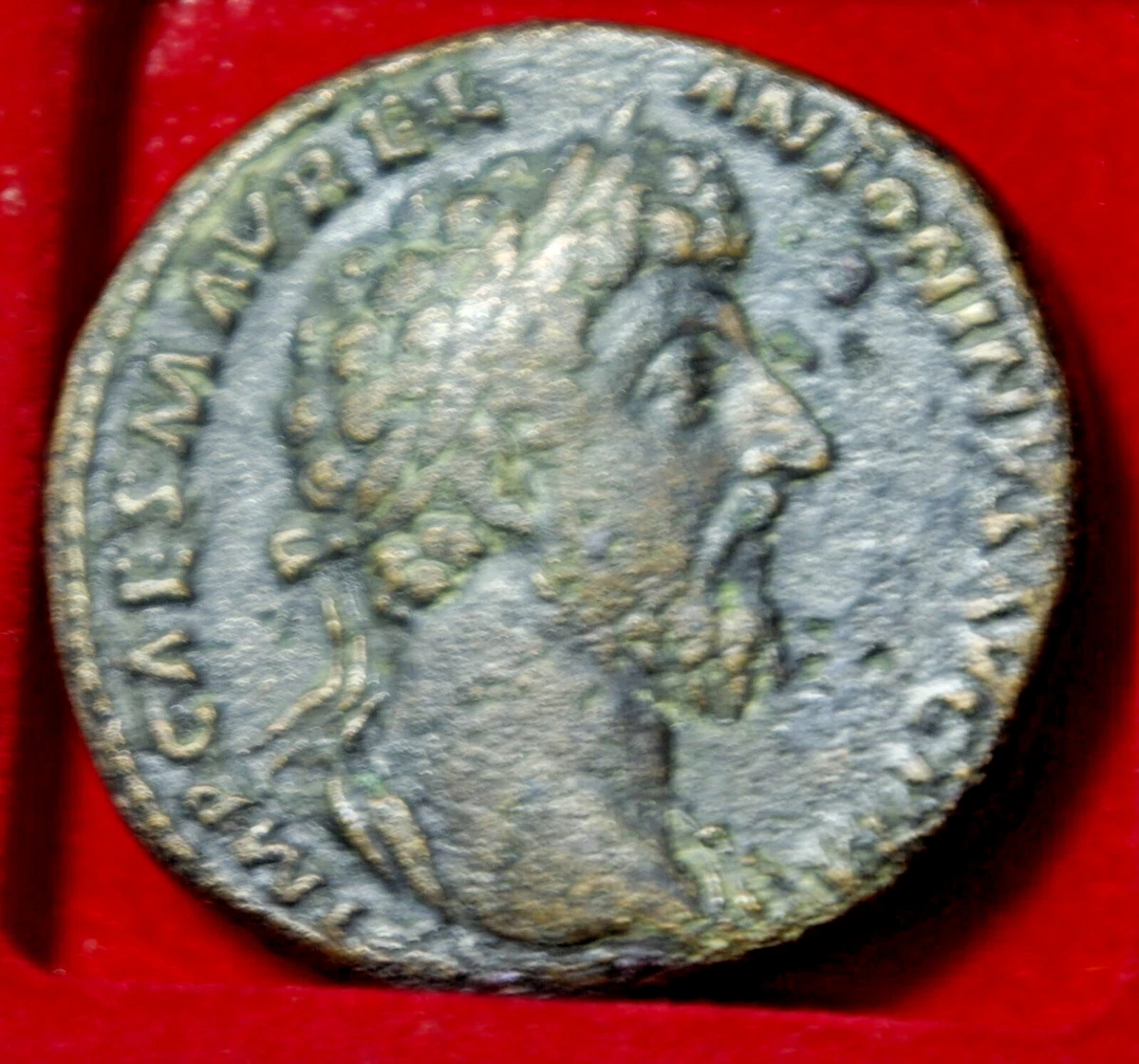 3F - 3 - MARCO AURELIO - SESTERCIO - SALUTI AUGUSTOR -T.R.P XVII - MBC.