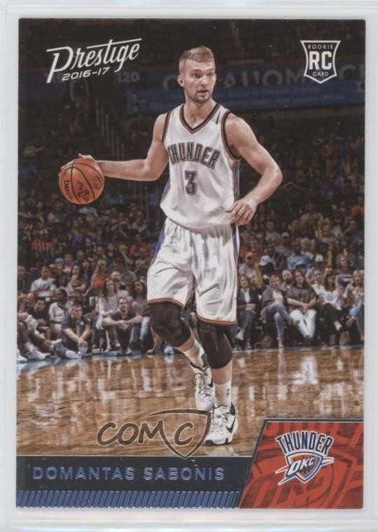2016-17 Panini Prestige Rookies Domantas Sabonis #161 05cp
