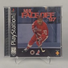NHL FaceOff '97 (Sony PlayStation 1, 1996) PS1 Black Label Tested & Working