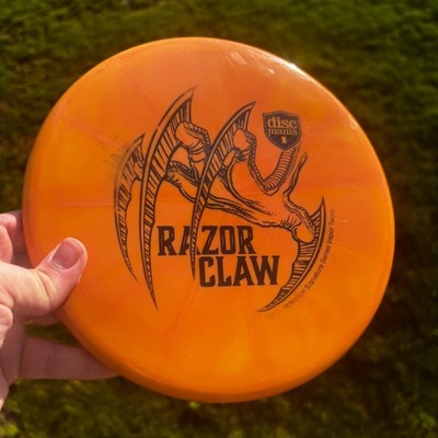 Discmania Razor Claw 1 Vapor Tactic Orange Black Stamp 174g No Ink