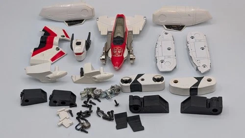 1985 Transformers G1 Jetfire Parts (Incomplete For Parts & Repairs)