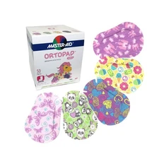 Ortopad® Bamboo Girls Eye Patches, 50/Box (Junior Size, 0-2 yrs) Ice Cream