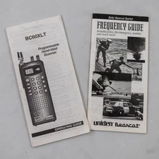 Uniden Bearcat BC60XLT Scanner Manual & Frequency Guide