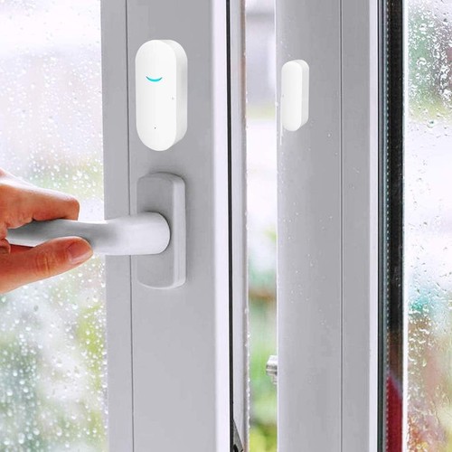 WiFi Door and Window Sensors,Tuya Smart Alarm with Free Notification White - Picture 3 of 9
