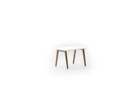 Eleganter WeißEr Beistelltisch Holztische Designer Wohnzimmer MöBel