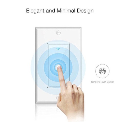 Smart WIFI Wall Switch Controller Touch Google Home Life Remote For Alexa - Picture 3 of 11