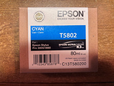 Epson 3800/3880 Printer Cyan Ink Cartridge