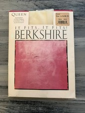 VTG Berkshire Queen Shimmers Ultra Sheer Control Top Pantyhose Ivory 1x-2x 4412