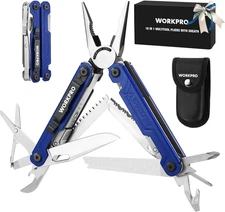 18-In-1 Multi Tool Pliers, Gifts for Dad, Stainless Steel EDC Multitool with Poc