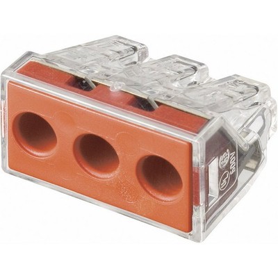 WAGO 773-173  Verbindungsklemme flexibel: -  starr: 2.5-6 mm² Polzahl: 3 5 St...