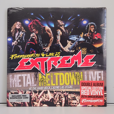 Extreme Pornograffitti Live 25 2x Special Edition RED Vinyl LP