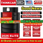 THINKCAR THINKDIAG Bidirectional OBD2 Scanner Diagnostic Tool Full Software free