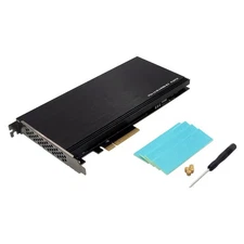 M.2 NVMe SSD Expansion Card PCI Express x8 PEX8724 High-Speed Storage Adapter