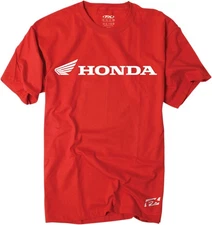 Factory Effex Honda Horizontal Short Sleeve Shirt Red
