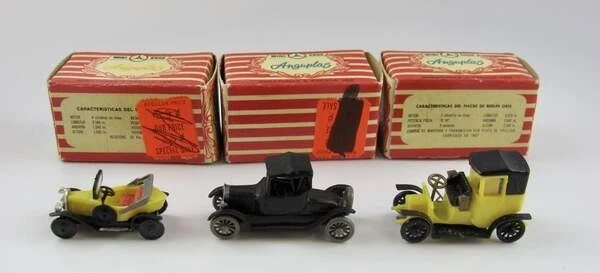 ANGUPLAS HO SCALE MINI CAR CITROEN #50, FORD T #68, FIACRE DE BERLIN #37 SPAIN - Image 3 of 4