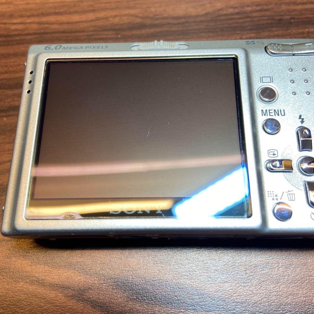 Sony Cyber-shot DSC-T9 6.0MP Digital Camera - Silver for