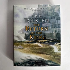 The Return of the King Illustrated Hardcover Alan Lee Tolkien Houghton Mifflin