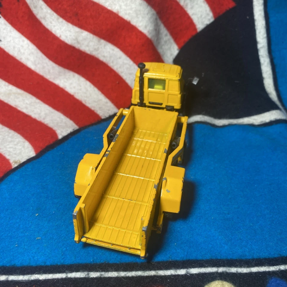 Rare Siku 361 Unimog Hubwagen  DBP Yellow German Diecast Truck Used No Box - Image 4 of 4