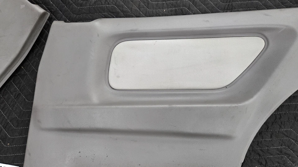 1995-1999 BMW E36 318ti Compact Hatch Rear Interior Trim Panel Grey Leather LM26 - Image 3 of 4