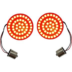 CUSTOM DYNAMICS GEN-4-R-1156 Genesis 4 Solid Red Bullet Rear Turn Signal Insert